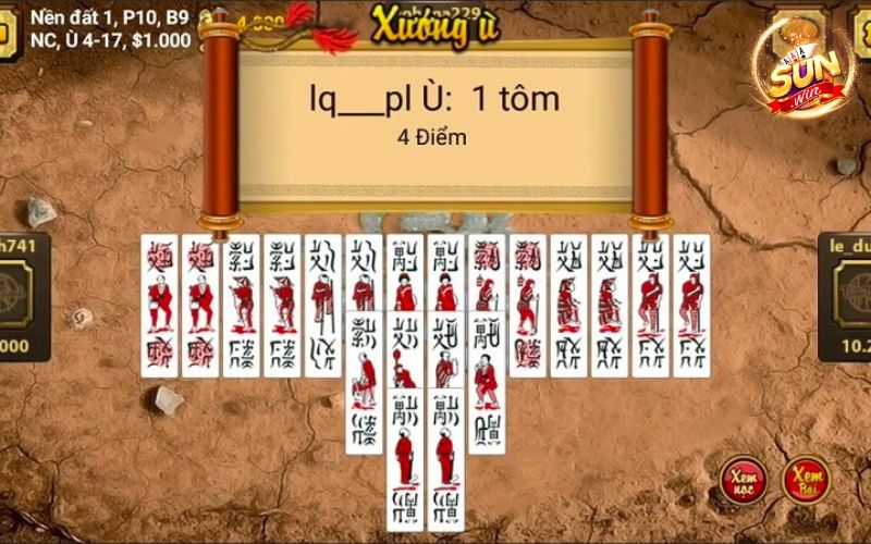 Cách chơi game đánh chắn online tại Sunwin